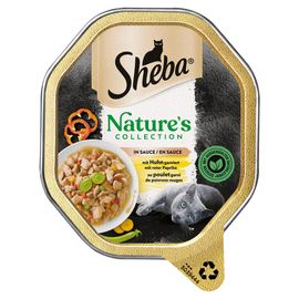 22x85g Sheba Nature's Collection En Sauce Poulet - Pâtée Pour Chat
