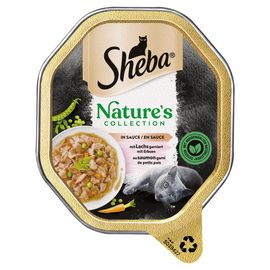 22x85g Sheba Nature's Collection En Sauce Saumon - Pâtée Pour Chat