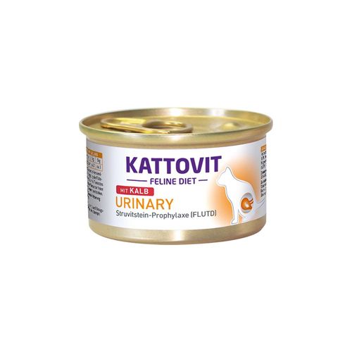 12x85g Kattovit Urinary Veau - Pâtée Pour Chat