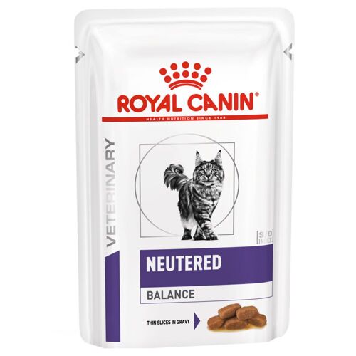12x85g Royal Canin Neutered Weight Balance, Veterinary Health Nutrition - Pâtée Pour Chat