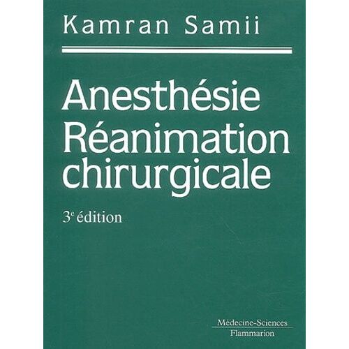 Anesthésie Réanimation Chirurgicale