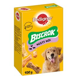 500g Biscrok 3 Variétés Pedigree - Friandises Pour Chien