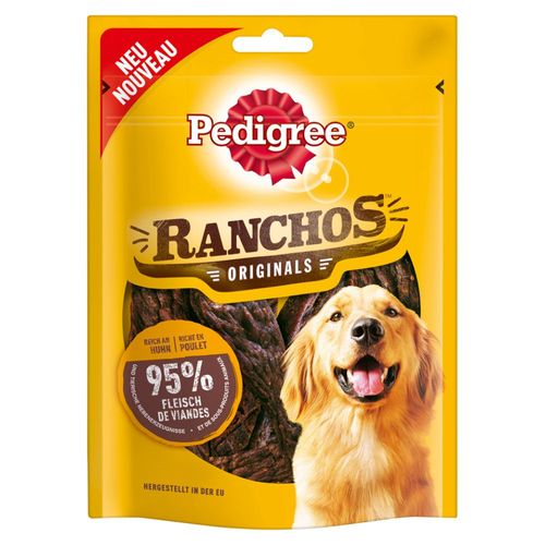 7x Poulet Ranchos Originals 70 G Pedigree - Friandises Pour Chien