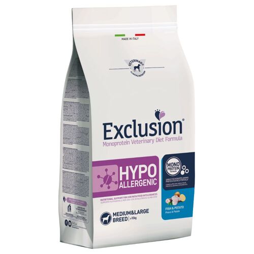 2x12kg Exclusion Poisson, Pommes De Terre - Croquettes Pour Chien