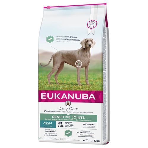 12kg Eukanuba Daily Care Adult Sensitive Joints - Croquettes Pour Chien