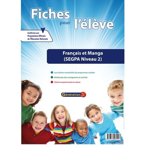Français Et Manga Segpa Niveau 2 - Fiches Pour L'élève