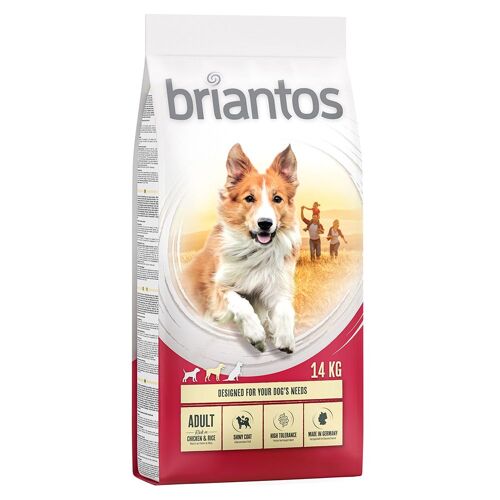 2x14kg Briantos Adult Poulet, Riz - Croquettes Pour Chien