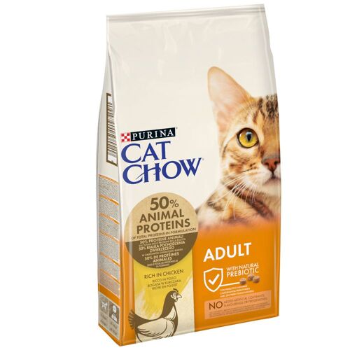 2x15kg Adult Poulet, Dinde Cat Chow Purina - Croquettes Pour Chat
