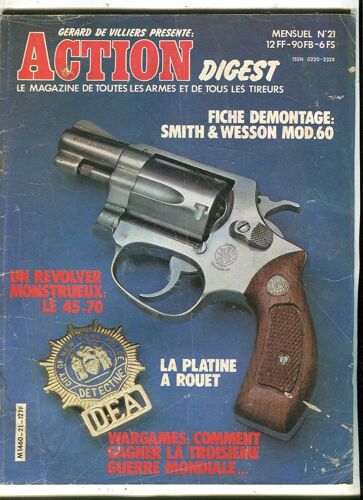 Magazine Collection Action Digest Numéro 21 3ème Trimestre 1980