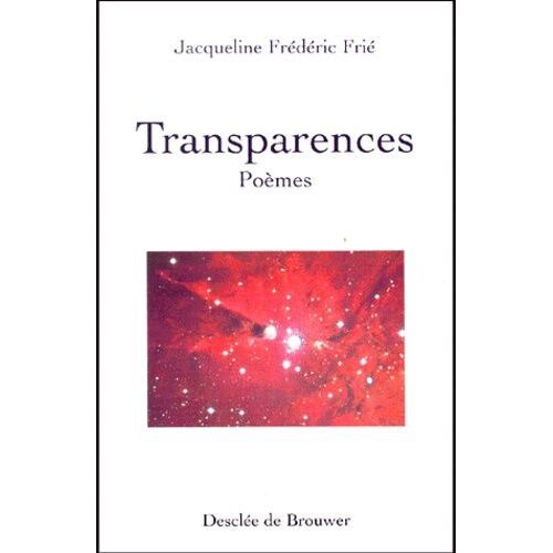 Transparences - Poèmes