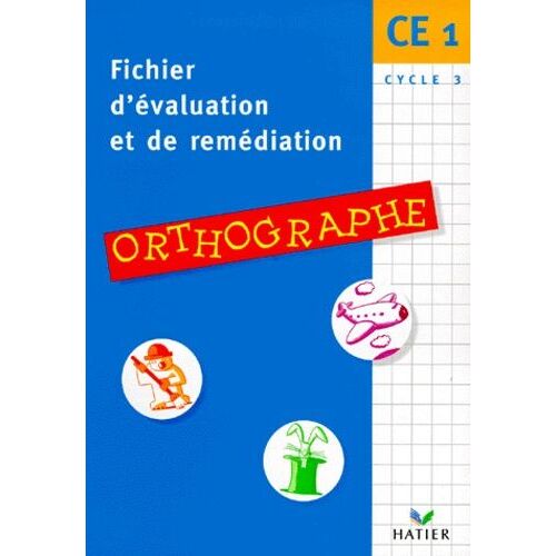 Orthographe Ce1 - Fichier D'évaluation Et De Remédiation