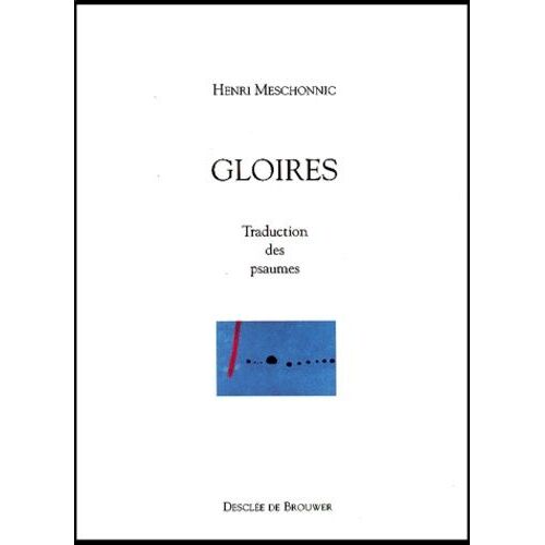 Gloires - Traduction Des Psaumes