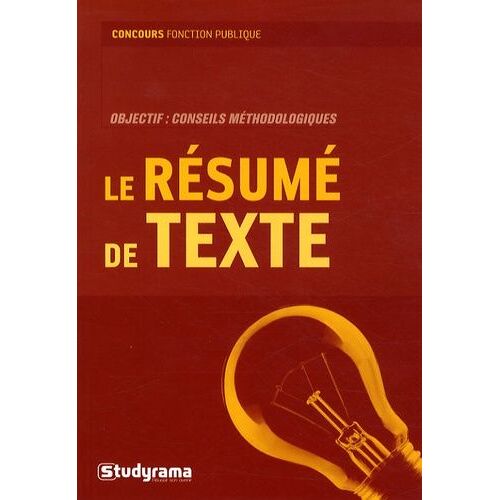 Le Resumé De Texte