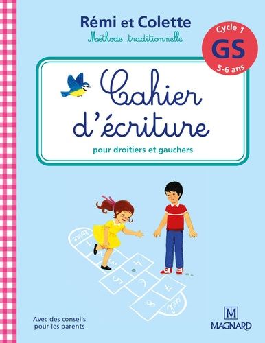 Cahier D'écriture Cycle 1 Gs Rémi Et Colette
