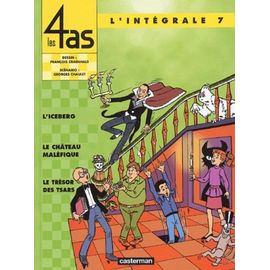 Les 4 As L'intégrale Tome 7 - L'iceberg, Le Château Maléfique, Le Trésor Des Tsars