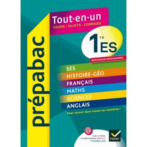 Prépabac Tout-En-Un 1e Es