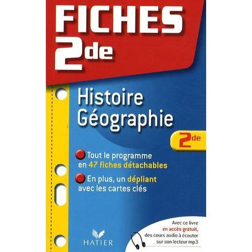 Histoire-Géographie 2de