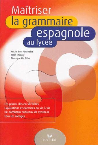 Maîtriser La Grammaire Espagnole Au Lycée