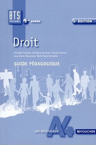 Droit 1re Année Bts Tertiaire - Guide Pédagogique