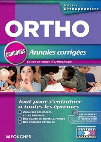 Ortho, Annales Corrigées - Entrée En École D'orthophoniste