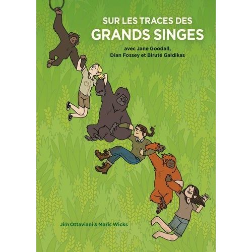 Sur Les Traces Des Grands Singes - Avec Jane Goodall, Dian Fossey Et Biruté Galdikas