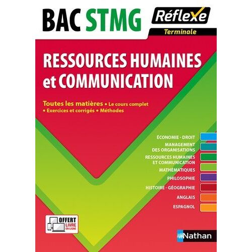 Ressources Humaines Et Communication Tle Stmg