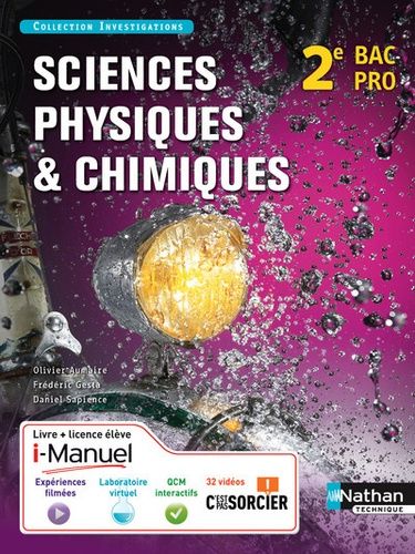 Sciences Physiques Et Chimiques - 2nde Bac Pro