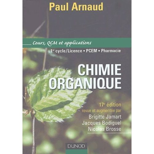 Chimie Organique - Cours, Qcm Et Applications