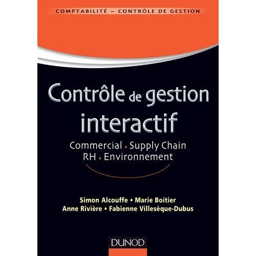 Contrôle De Gestion Interactif - Commercial, Supply Chain, Rh, Environnement