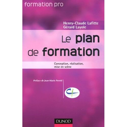 Le Plan De Formation - Conception, Réalisation, Mise En Scène