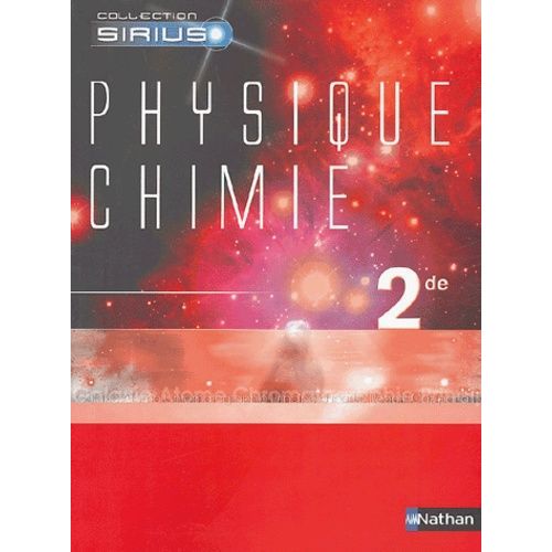 Physique-Chimie 2e Sirius