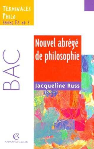 Nouvel Abrégé De Philosophie Tl Es/S