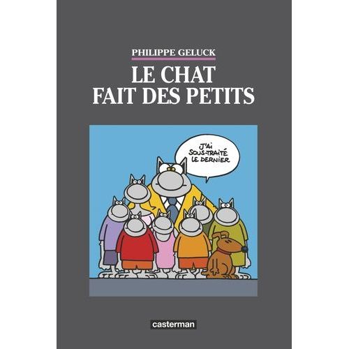 Le Chat - Tome 20 - Le Chat Fait Des Petits - 3 Volumes + 1 Planche En Bois Numérotée Et Signée