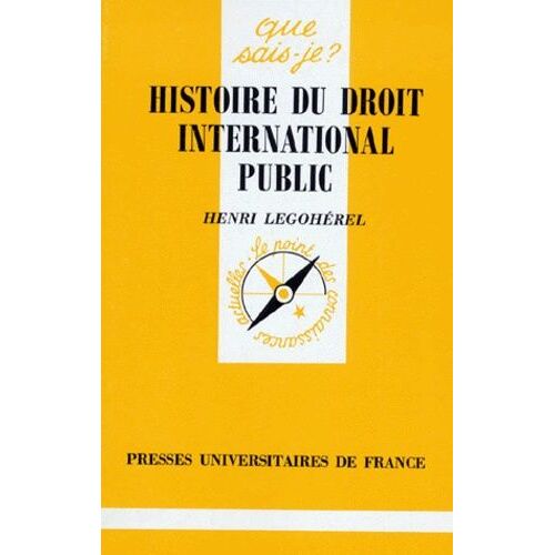 Histoire Du Droit International Public
