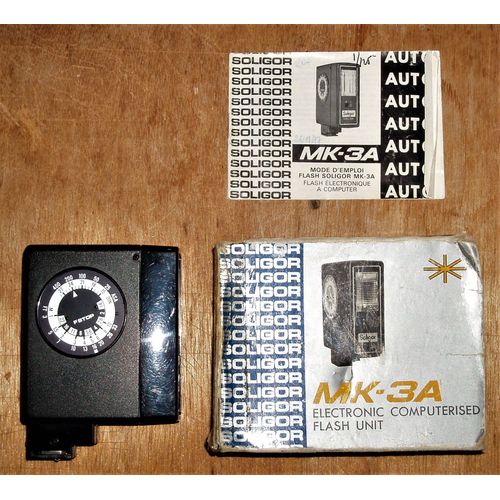 flash électronique vintage