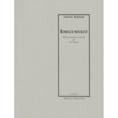 Rimbaud Mourant