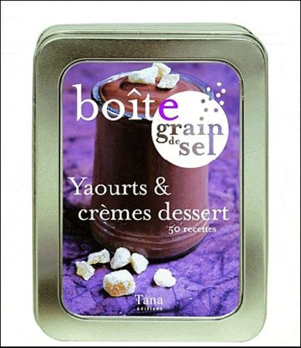 Boîte Yaourts & Crèmes Dessert - 50 Recettes