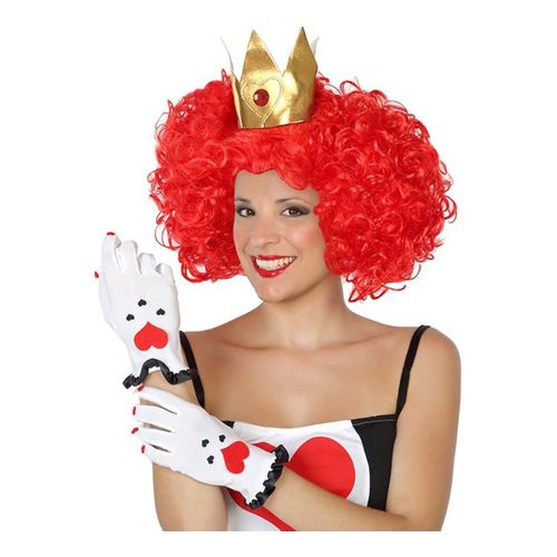 Gants Courts De Coeurs (Taille Unique Femme)