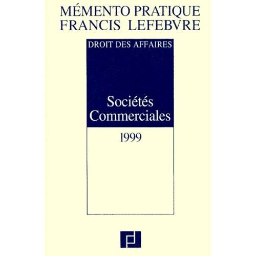 Sociétés Commerciales - Edition 1999