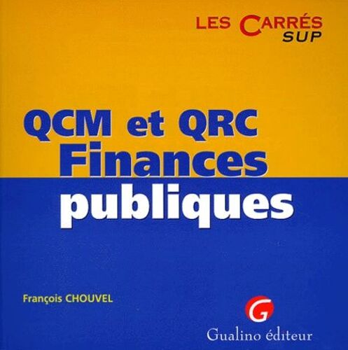 Qcm Et Qrc Finances Publiques