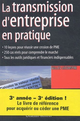 La Transmission D'entreprise En Pratique