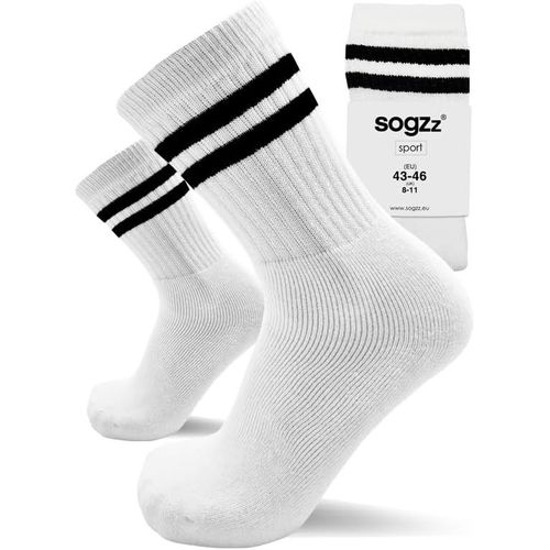 Kalanka-Chaussettes De Tennis | 10-20 Paires | Hommes Femmes Chaussettes De Sport Chaussettes De Travail Tennis Sport Loisirs Travail Chaussettes Unisexe Modèle : Sport Basic
