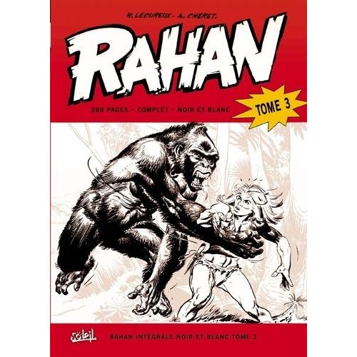Rahan Intégrale Noir Et Blanc Tome 3