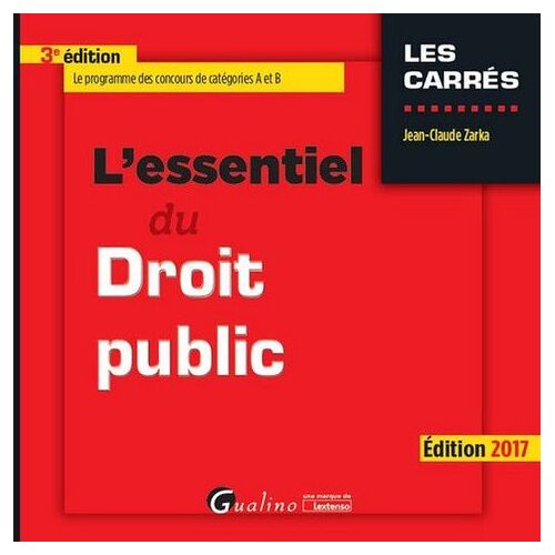 L'essentiel Du Droit Public