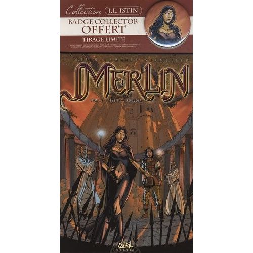 Merlin Tome 2 - L'éveil Du Pouvoir - Tirage Limité Avec Badge Collector Offert