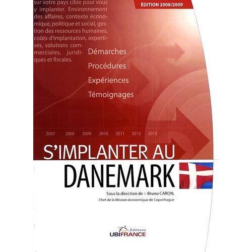 S'implanter Au Danemark - Edition 2008-2009