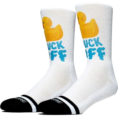 Kalanka-Venture Chaussettes Duck Off Ultra Douces Et Décontractées | Parfaites Pour Le Style De Vie Du Skateboard | Cadeau Amusant |