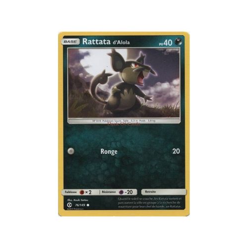 Rattata D'alola (Sl01-76/149)