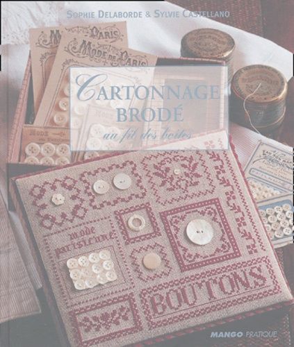 Cartonnage Brodé - Au Fil Des Boîtes