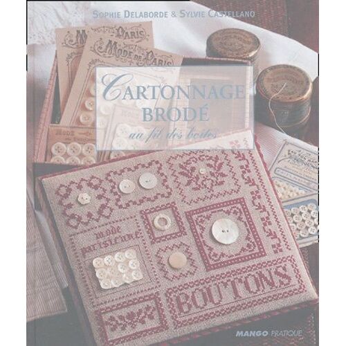 Cartonnage Brodé - Au Fil Des Boîtes